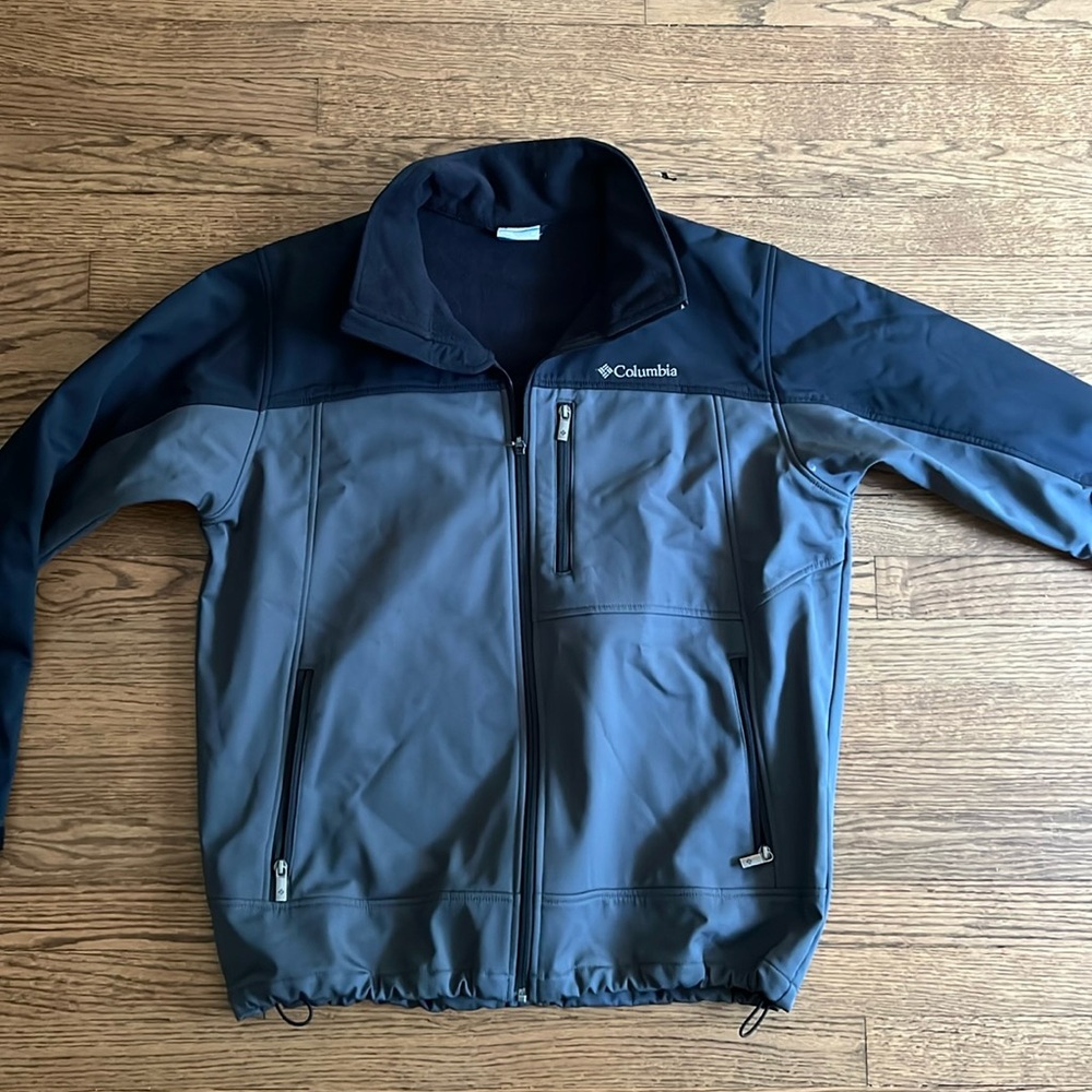 Columbia fleece rain jacket